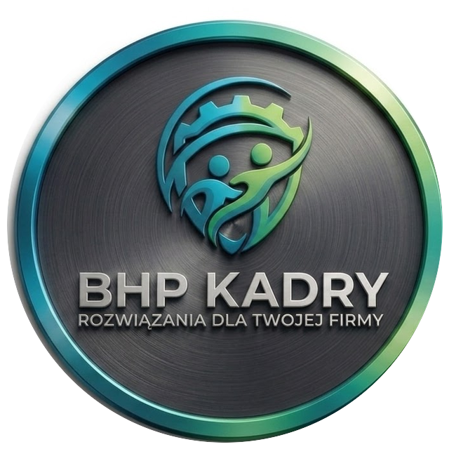 Logo BHP i Kadry — rozwiązania dla Twojej firmy